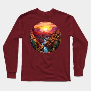 Desert Canyon Sunrise Long Sleeve T-Shirt